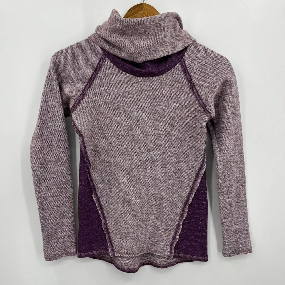 Kuhl Pullover‎ Sweatshirt Women's Size XS Purple High Neck Logo
